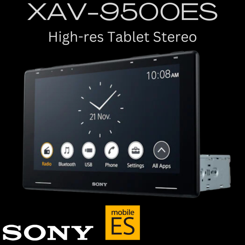 Sony XAV-9500ES 10 inch wireless android auto carplay stereo
